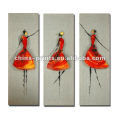 Group Abstract Dance Girl Oil Painting